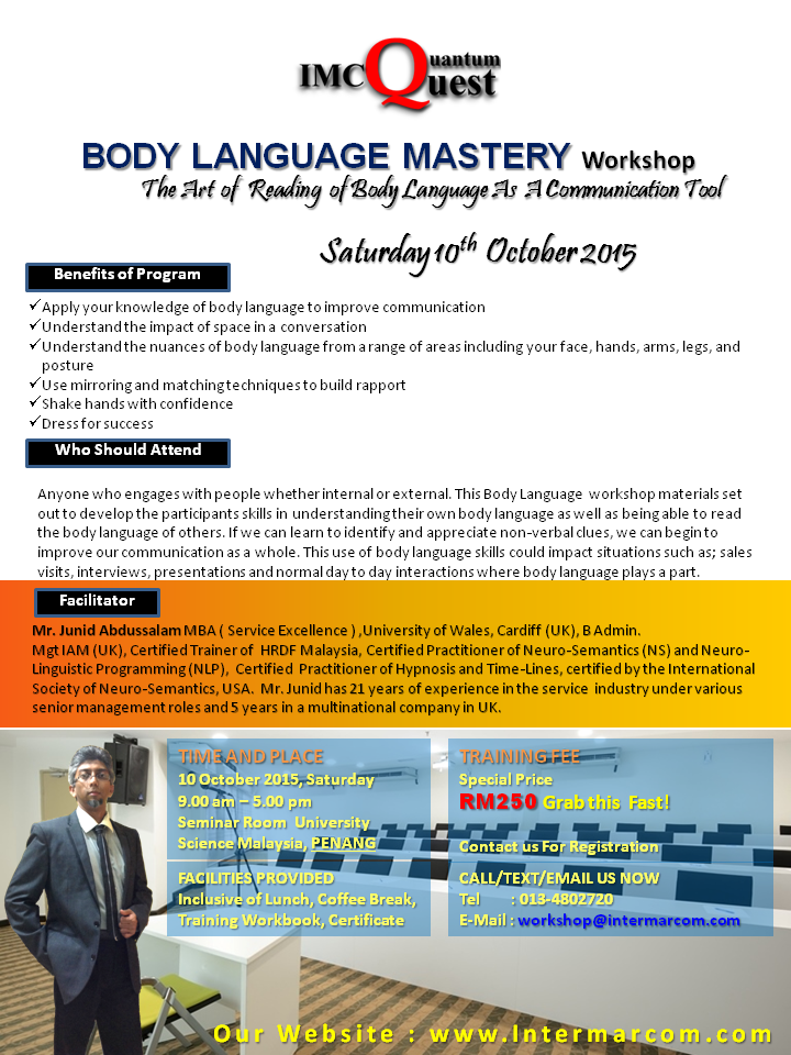 2. Certification in Body Language